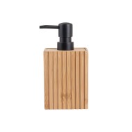 Αντλία σαπουνιού BAMBOO ESSENTIALS τετράγωνη διαστάσεων 8.2x7.5x17.5cm
