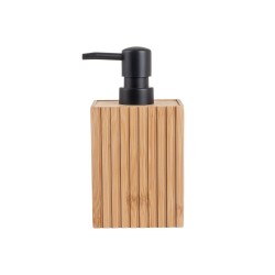 Αντλία σαπουνιού BAMBOO ESSENTIALS τετράγωνη διαστάσεων 8.2x7.5x17.5cm