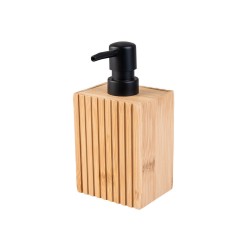 Αντλία σαπουνιού BAMBOO ESSENTIALS τετράγωνη διαστάσεων 8.2x7.5x17.5cm