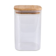 Δοχείο αποθήκευσης τροφίμων BAMBOO ESSENTIALS χωρητικότητας 950ml γυάλινο με Bamboo καπάκι Estia Δοχείο αποθήκευσης τροφίμων BAMBOO ESSENTIALS χωρητικότητας 950ml γυάλινο με Bamboo καπάκι Estia
