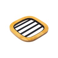 Βάση μαγειρικού σκεύους BAMBOO ESSENTIALS χρώματος μαύρο διαστάσεων 17x17x1cm Estia Βάση μαγειρικού σκεύους BAMBOO ESSENTIALS χρώματος μαύρο διαστάσεων 17x17x1cm Estia