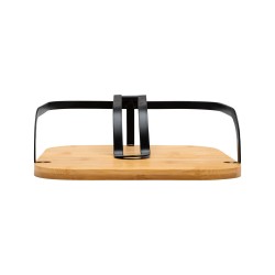 Χαρτοπετσετοθήκη Bamboo Essentials τετράγωνη μεταλλική 20x20x7cm