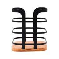 Θήκη για κουτάλες BAMBOO ESSENTIALS σε μαύρο χρώμα διαστάσεων 12x12x12.5cm Estia Θήκη για κουτάλες BAMBOO ESSENTIALS σε μαύρο χρώμα διαστάσεων 12x12x12.5cm Estia