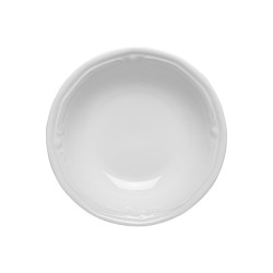 Μπολ Athénée πορσελάνινο ανάγλυφο διαμέτρου 16.5cm σε χρώμα λευκό