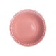 Μπολ Athénée πορσελάνινο ανάγλυφο διαμέτρου 16.5cm σε ροζ χρώμα