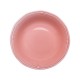 Σαλατιέρα Athénée πορσελάνινη ανάγλυφη 23cm σε ροζ χρώμα