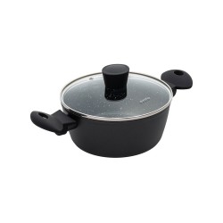 Κατσαρόλα Magma αντικολλητική πρεσσαριστού αλουμινίου 20cm 2.3lt