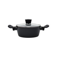 Κατσαρόλα Magma αντικολλητική πρεσσαριστού αλουμινίου 20cm 2.3lt Κατσαρόλα Magma αντικολλητική πρεσσαριστού αλουμινίου 20cm 2.3lt