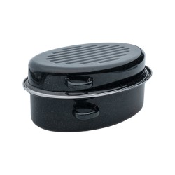 Γάστρα Enamel prenium εμαγιέ διαστάσεων 40x28x17cm χωρητικότητας 6.3lt