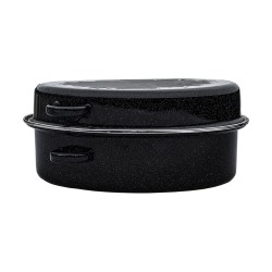 Γάστρα Enamel prenium εμαγιέ διαστάσεων 43x36x20cm χωρητικότητας 11.2LT