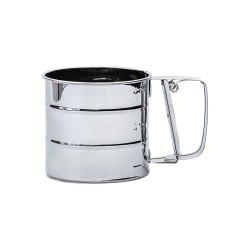 Κόσκινο ανοξείδωτο διαστάσεων 15.5x10cm με μηχανισμό