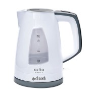 Βραστήρας GUSTO WHITE πλαστικός 2200w χωρητικότητας 1.7lt σε λευκό χρώμα