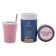 Θερμός Coffee Mug Save the Aegean χωρητικότητας 350ml σε χρώμα Blossom Rose