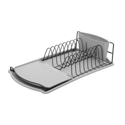 Πιατοθήκη Studio μεταλλική διαστάσεων 47x26cm σε γκρι χρώμα Πιατοθήκη Studio μεταλλική διαστάσεων 47x26cm σε γκρι χρώμα