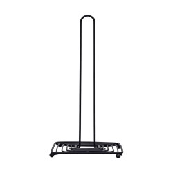 Βάση για ρολό κουζίνας της συλλογής Metal Black διαστάσεων 30x15.5cm Estia