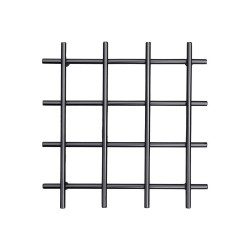 Βάση μαγειρικού σκεύους NICKEL BLACK κατασκευασμένο από κράμα ψευδαργύρου διαστάσεων 19x2.1 cm Estia