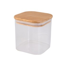Δοχείο αποθήκευσης τροφίμων BAMBOO ESSENTIALS χωρητικότητας 550ml γυάλινο με Bamboo καπάκι Estia Δοχείο αποθήκευσης τροφίμων BAMBOO ESSENTIALS χωρητικότητας 550ml γυάλινο με Bamboo καπάκι Estia