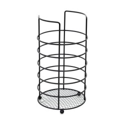 Θήκη για μαχαιροπήρουνα METAL BLACK  21x11.5cm ΜΑΥΡΗ Θήκη για μαχαιροπήρουνα METAL BLACK  21x11.5cm ΜΑΥΡΗ