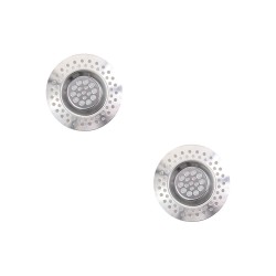 Φίλτρο νεροχύτη ανοξείδωτο διαστάσεων 7x0.8cm σετ 2 τεμαχίων