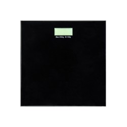 Ζυγαριά μπάνιου ψηφιακή σε μαύρο χρώμα με μέγιστο βάρος 150kg