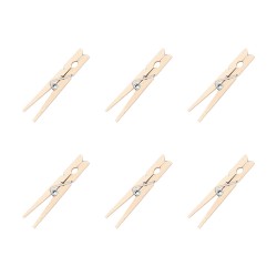 Μανταλάκια ξύλινα σετ 24 τεμαχίων