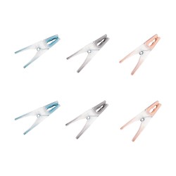 Μανταλάκια πλαστικά με λάστιχο σετ 20 τεμαχίων