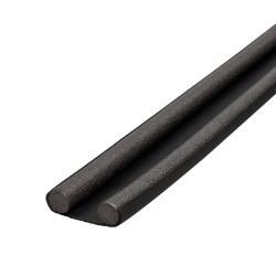 Αεροστόπ πόρτας διπλό διαστάσεων100x8x2.5cm σε μαύρο χρώμα Αεροστόπ πόρτας διπλό διαστάσεων100x8x2.5cm σε μαύρο χρώμα