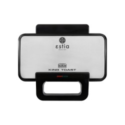 Τοστιέρα KING TOAST 2 θέσεων 900w με βαθιές αποσπώμενες αντικολλητικές πλάκες