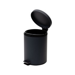 Χαρτοδοχείο μπάνιου της σειράς CLASSIC χωρητικότητας 5lt σε ματ γκρι χρώμα Estia