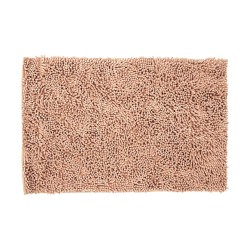 Ταπέτο μπάνιου VELVET αντιολισθητικό διαστάσεων 80x50cm σε χρώμα μπεζ