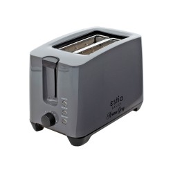 Φρυγανιέρα AROMA GREY 2 θέσεων με 7 επίπεδα ψησίματος 750w σε χρώμα γκρι