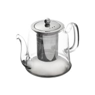 Τσαγιέρα γυάλινη χωρητικότητας 1000ml με ανοξείδωτο φίλτρο Τσαγιέρα γυάλινη χωρητικότητας 1000ml με ανοξείδωτο φίλτρο