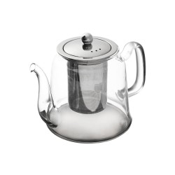 Τσαγιέρα γυάλινη χωρητικότητας 1000ml με ανοξείδωτο φίλτρο