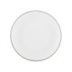 Πιάτο ρηχό Pearl white πορσελάνινο διαμέτρου 21cm
