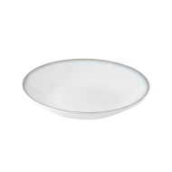 Πιάτο βαθύ Pearl white πορσελάνινο διαμέτρου 23cm Πιάτο βαθύ Pearl white πορσελάνινο διαμέτρου 23cm