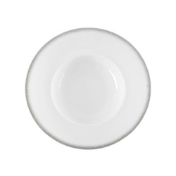 Πιάτο ριζότου Pearl white πορσελάνινο διαμέτρου 24cm