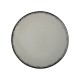Πιάτο ρηχό Pearl grey πορσελάνινο διαμέτρου 21cm