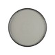 Πιάτο ρηχό κάθετο Pearl grey πορσελάνινο 21cm σε γκρι χρώμα