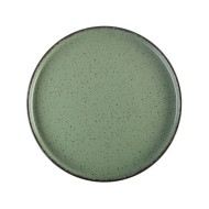 Πιάτο ρηχό κάθετοTerra green από πορσελάνη διαμέτρου 26cm