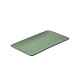 Πιατέλα ορθογώνιο Terra green πορσελάνινη διαστάσεων 21x10.5cm