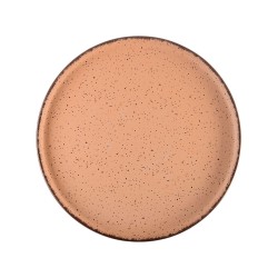 Πιάτο κάθετο ρηχό Terra salmon πορσελάνινο 26cm