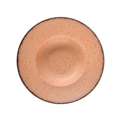 Πιάτο ζυμαρικών Terra salmon από πορσελάνινο διαμέτρου 27cm