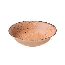 Σαλατιέρα  Terra salmon από πορσελάνη σε διάμετρο 23cm