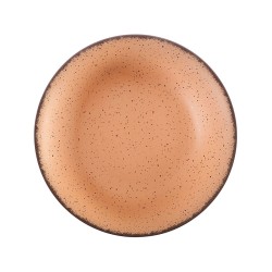 Σαλατιέρα  Terra salmon από πορσελάνη σε διάμετρο 23cm