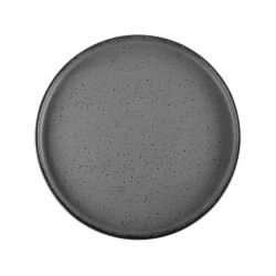 Πιάτο κάθετο ρηχό TERRA σε χρώμα γκρι πορσελάνινο 26cm