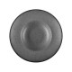 Πιάτο ζυμαρικών Terra grey πορσελάνινο με διάμετρο 27cm
