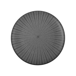 Πιάτο ρηχό Nordic πορσελάνινο σε διάμετρο 27cm σε γκρι χρώμα