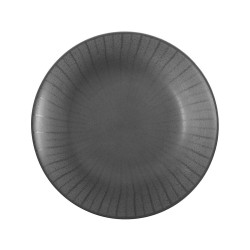 Πιάτο Nordic βαθύ πορσελάνινο διαμέτρου 23cm σε γκρι χρώμα