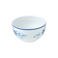 Μπολ Blue rose πορσελάνινο ανάγλυφο διαμέτρου 14cm