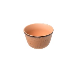 Μπολ Terra salmon από πορσελάνη με διάμετρο 9cm